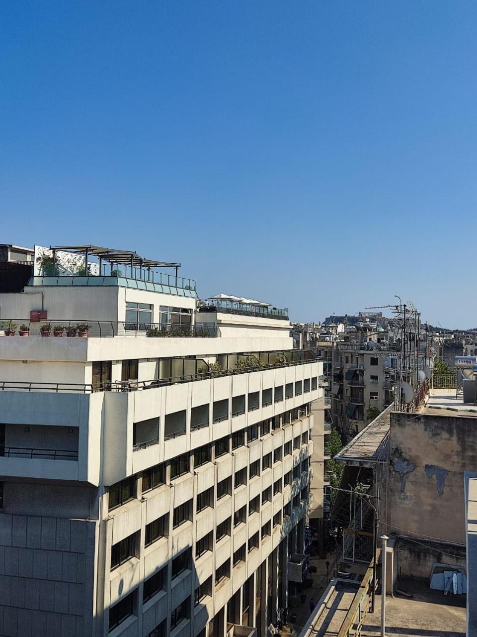 Voda Luxury Residence #401 - Acropolis View Rooftop Athen Eksteriør billede